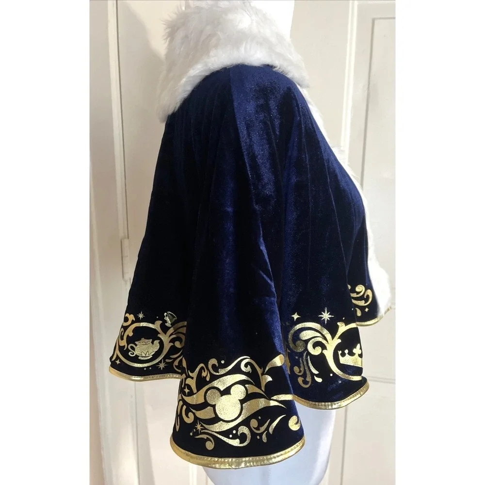 Royal Court Tea Disney Magic Beauty & The Beast Cape OS Disney Parks Boutique